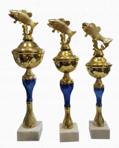 Prestiżowe Trofea Wędkarskie -Złoto-Niebieskie I-III Miejsce 39/36/34 9269