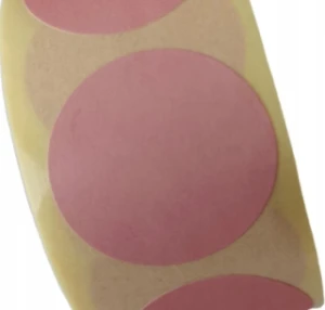 10x Różowa naklejka do suchego stempla do papieru do tłoczenia 3d fi49