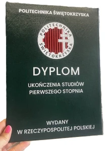 Okładka na dyplom z grawerem lub nadrukiem OKŁADKA SKÓROPODOBNA