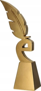 Statuetka pióro kałamarz 23 cm+opis gratis