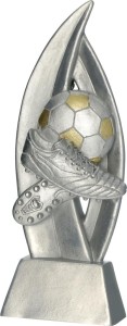 Statuetka odlewana – piłka nożna RP6005 18 cm z tabliczką