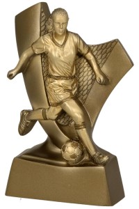 Statuetka odlewana - piłka nożna RP4012 10 cm z grawerem