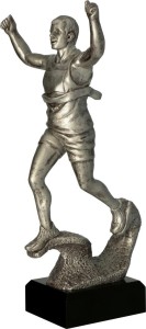 Statuetka odlewana – biegi  RFST3033 28 cm z tabliczką