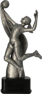 Statuetka odlewana – siatkówka RFST3036 24 cm z grawerem