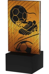 Mini Trofeum piłkarskie AG1-12/SOC3 12cm z tabliczką