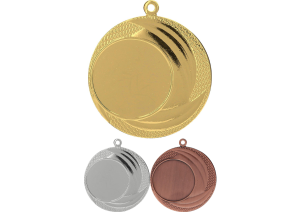 Medal z emblematem MMC9040 4cm 3 kolory opis + wstążka