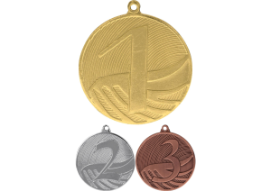 Medal ogólny 1,2 i 3 miejsce 3 kolory  MD1291/2/3 opis + wstążka