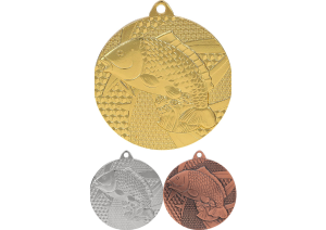 Medal - Wędkarstwo MMC7950 5cm 3 kolory + wstążka + opis 