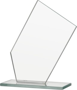 Szklane trofeum M74 16,5cm nadruk kolorowy lub grawer