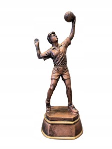 Statuetka do siatkówki odlew brąz - dowolny opis 26 cm WYPRZEDAŻ
