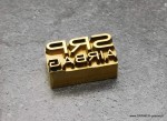 Stempel metalowy grawerowany AIRBAG końcówka mosiężna do Hot Stamping