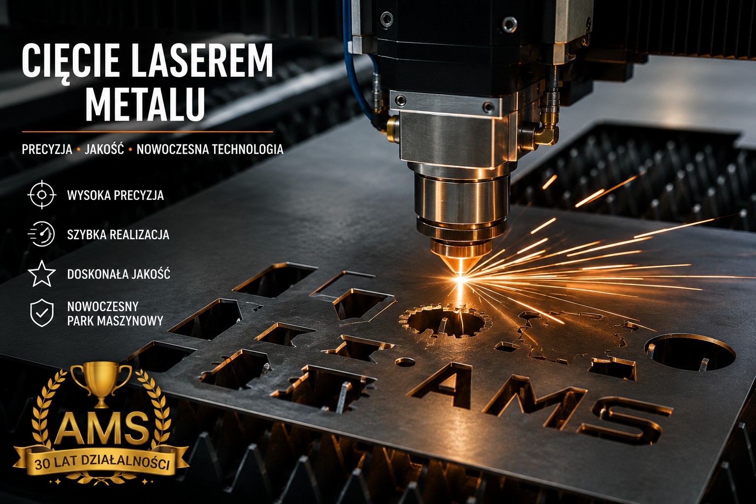 Cięcie laserem metalu